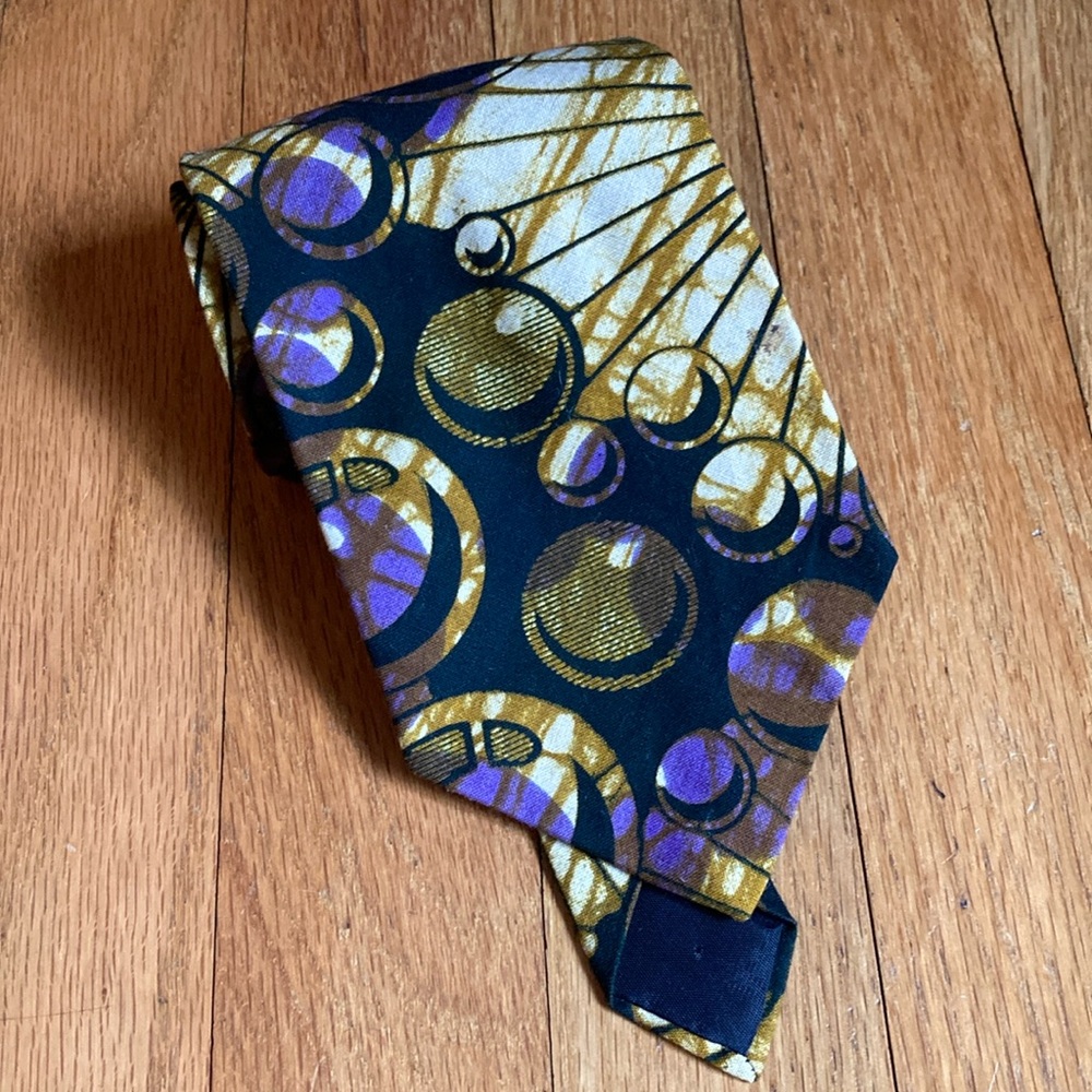 Vintage Batik Abstract Sergio Tie
